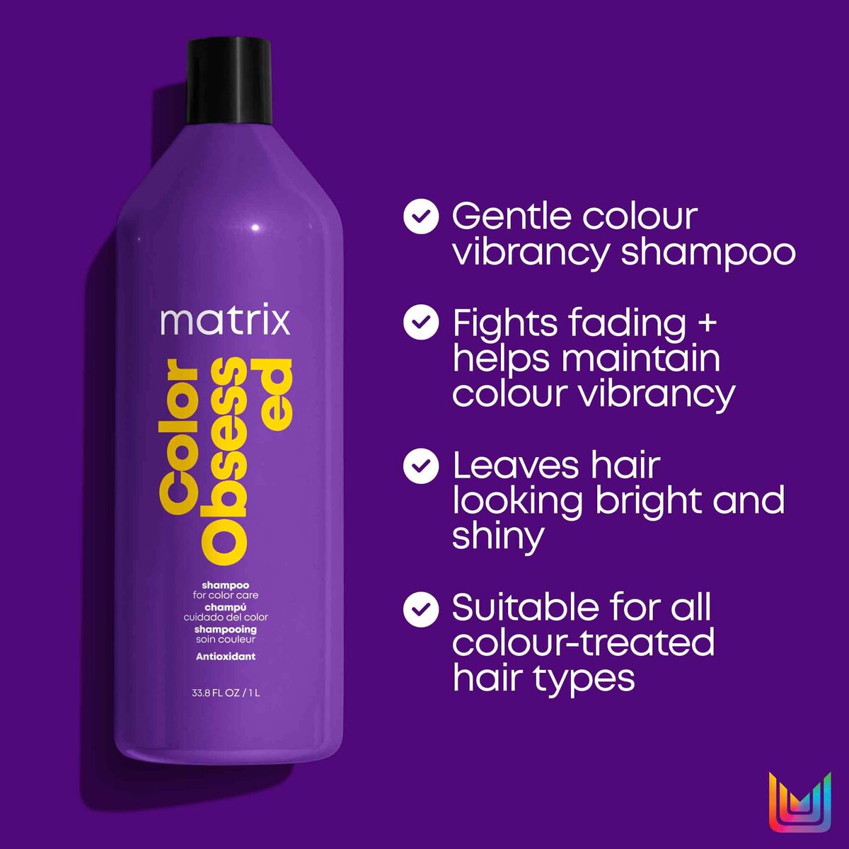 Shampoo Matrix Floral 1 L shampoo bottle