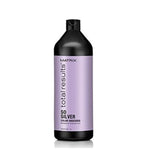Colour Neutralising Shampoo Matrix Total Results Color Care So Silver 1 L for Women shampoo bottle