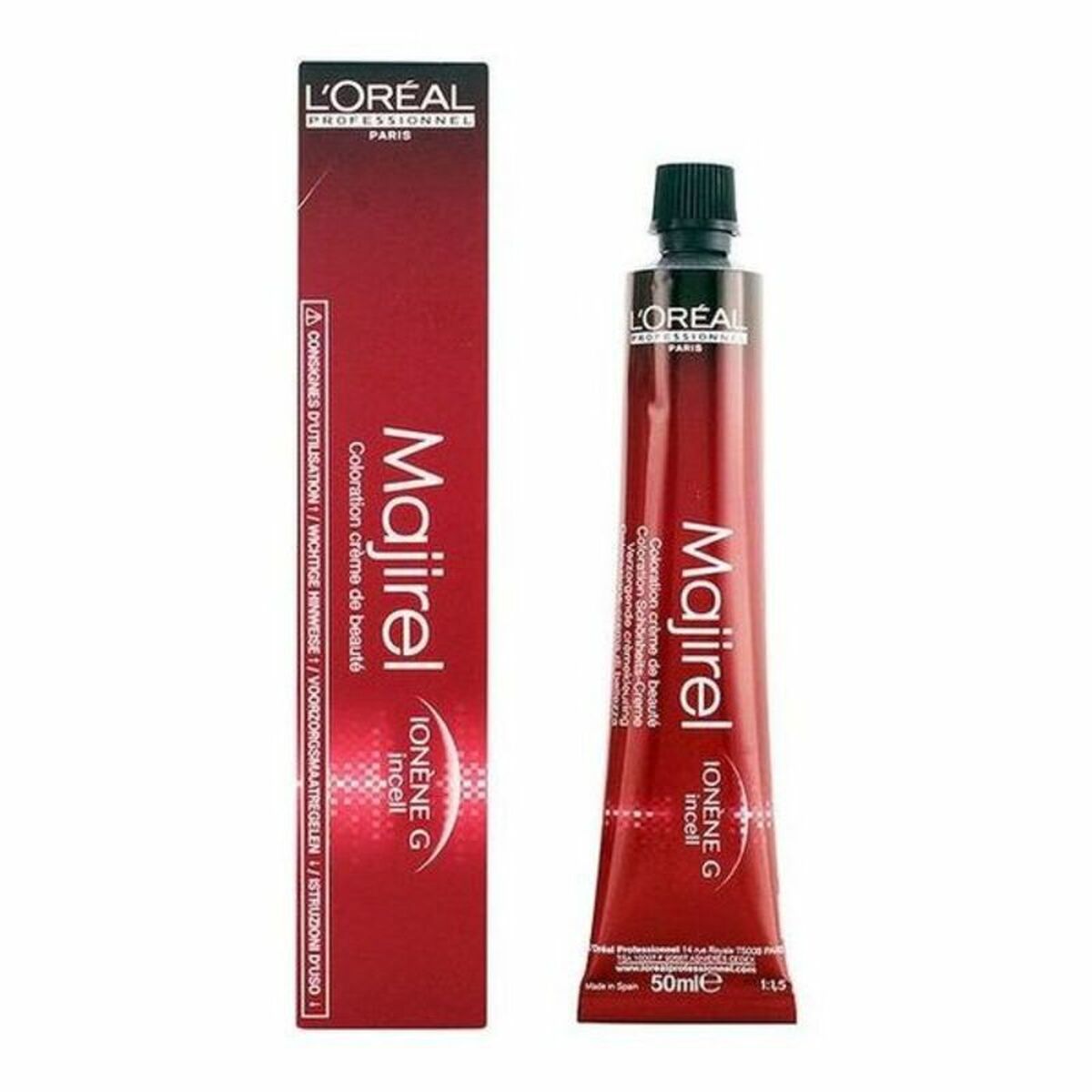 Permanent Dye Majirel L'Oreal Professionnel Paris #6,1 Nº 6,1 50 ml for Women product packaging