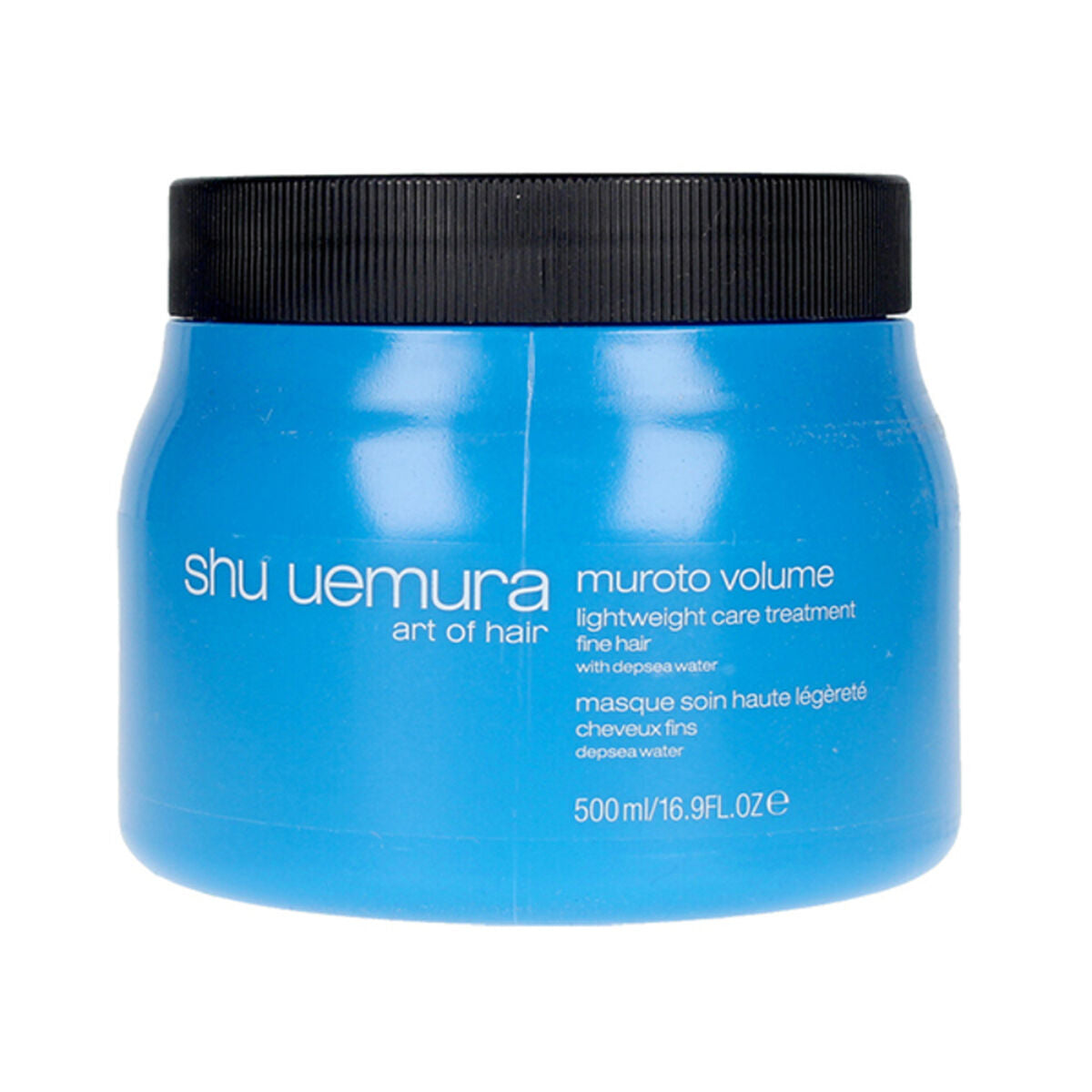 Mask for Fine Hair Muroto Volume Shu Uemura hair mask packaging