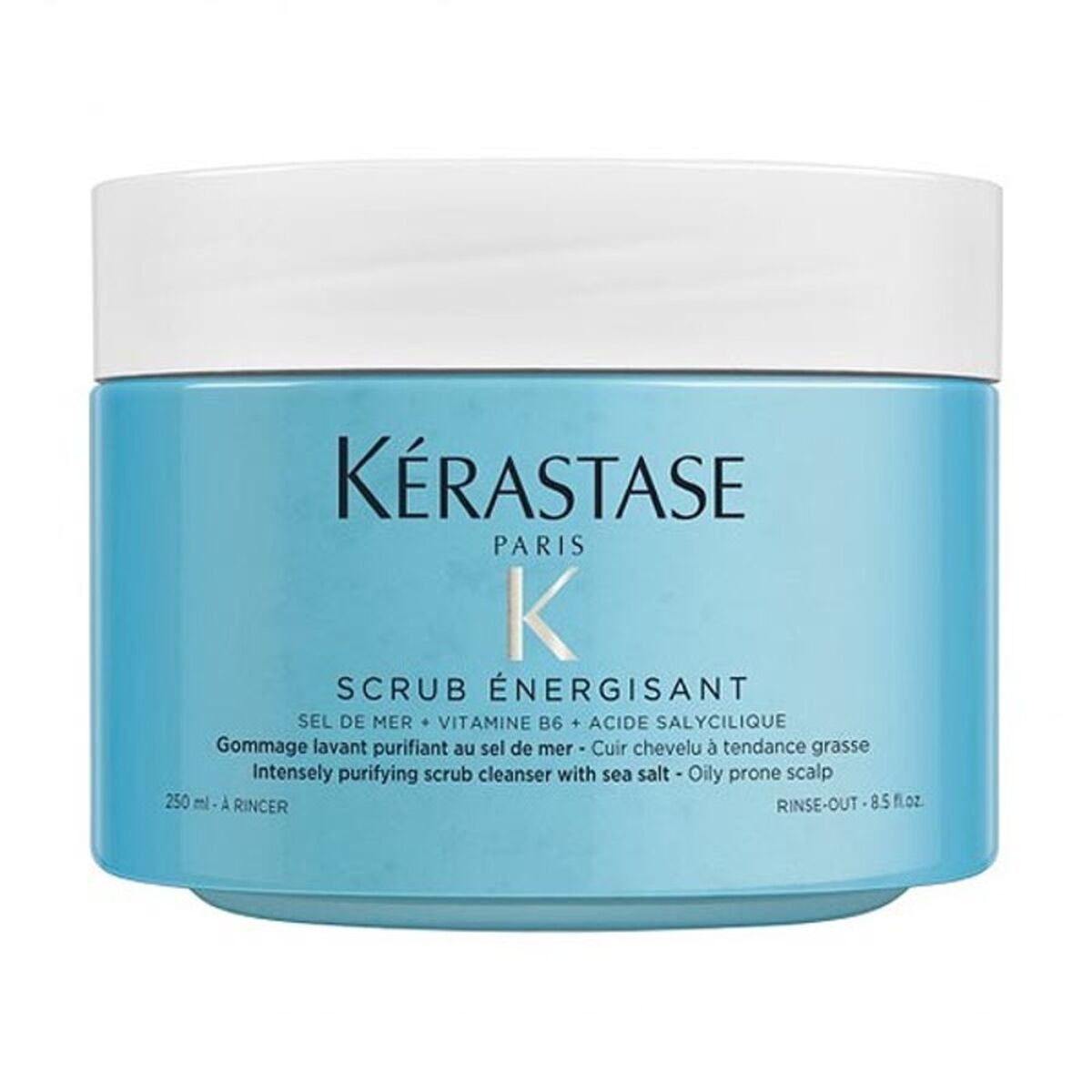 Hair Exfoliator Fusio-scrub Kerastase Greasy hair (250 Ml) product packaging