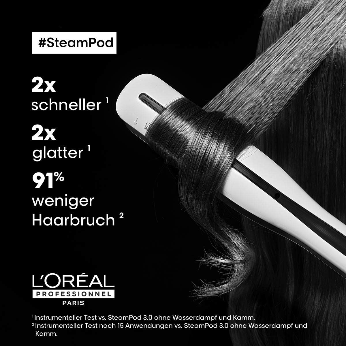 Hair Straightener Steampod 3.0 L'Oreal Expert Professionnel product packaging