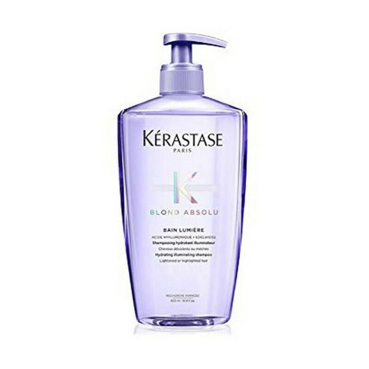 Moisturizing Shampoo Kerastase Blond Absolu 500 ml shampoo bottle