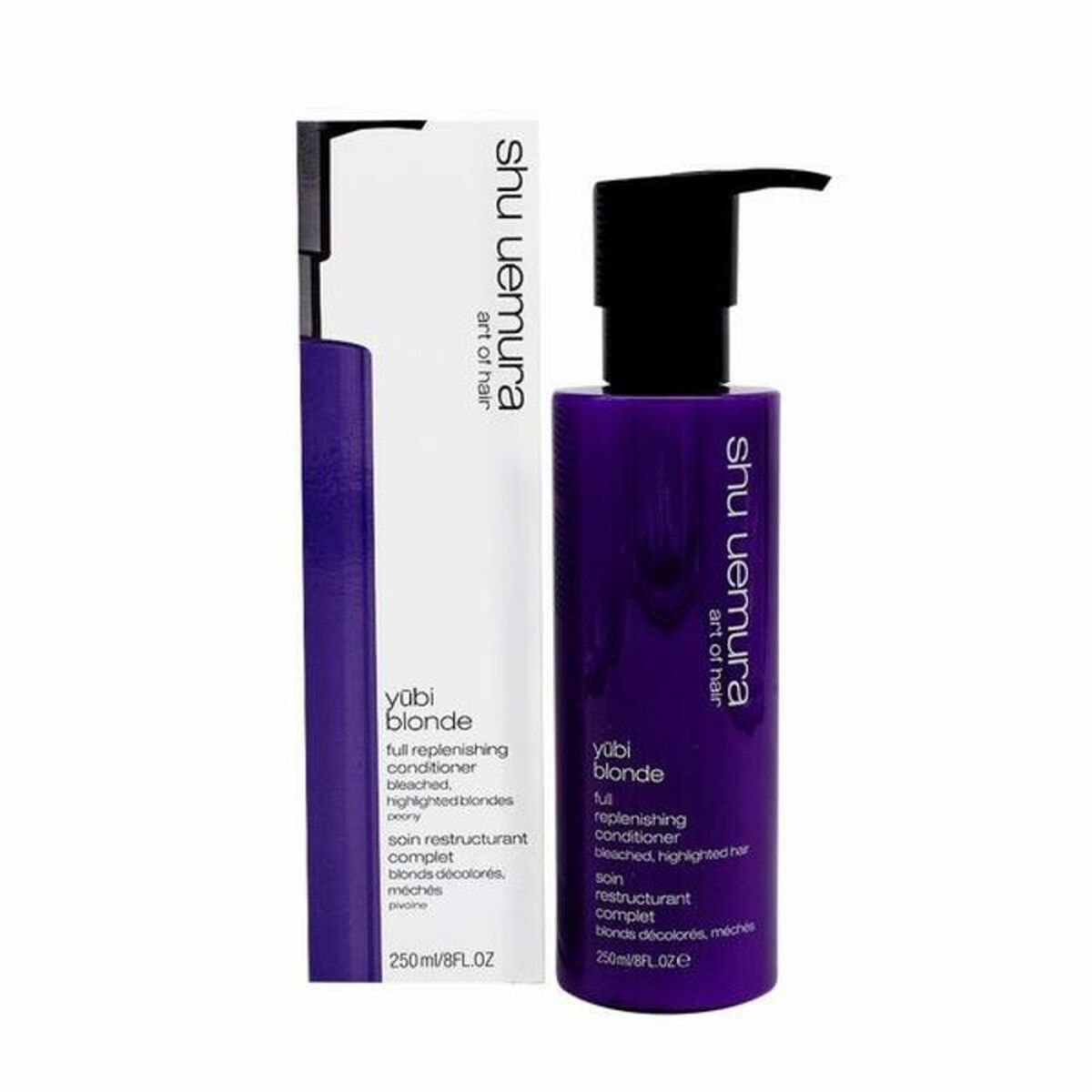 Colour Reviving Conditioner for Blonde Hair Yubi Blonde Shu Uemura (250 ml) for Women conditioner bottle