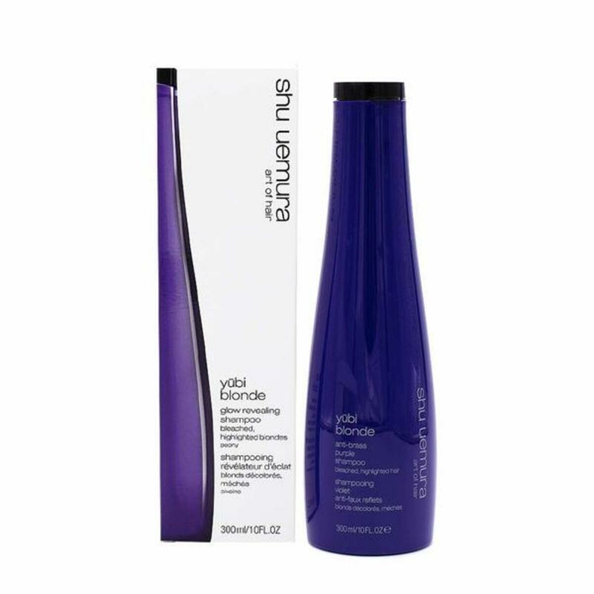 Tinting Shampoo for Blonde hair Shu Uemura SHU063 300 ml shampoo bottle