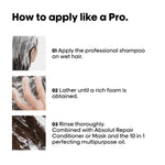 Restructuring Shampoo L'Oreal Professionnel Paris ABSOLUT REPAIR 300 ml shampoo bottle