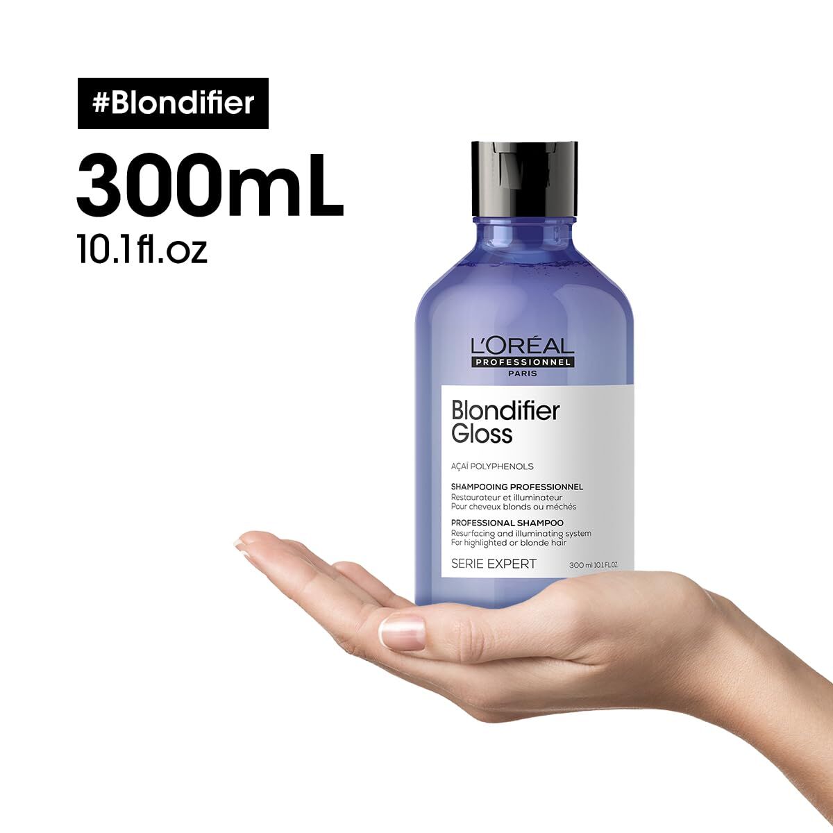 Shampoo L'Oreal Professionnel Paris BLONDIFIER 300 ml shampoo bottle