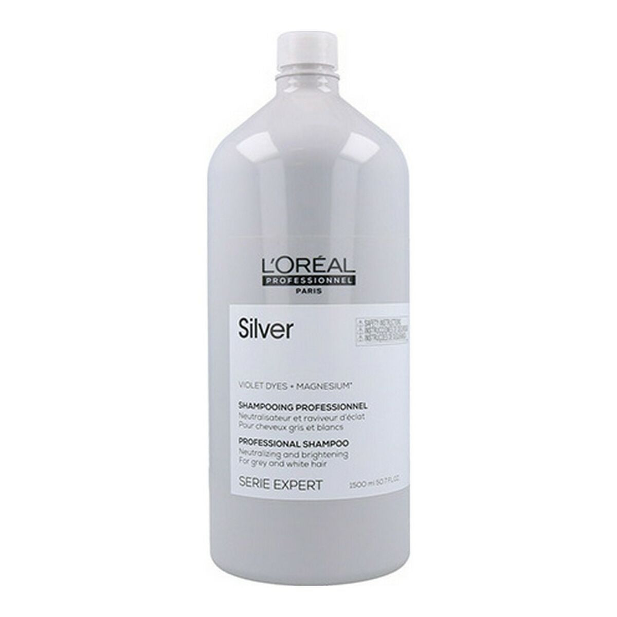 Colour Neutralising Shampoo L'Oreal Professionnel Paris Silver 1,5 L 1.5 L shampoo bottle