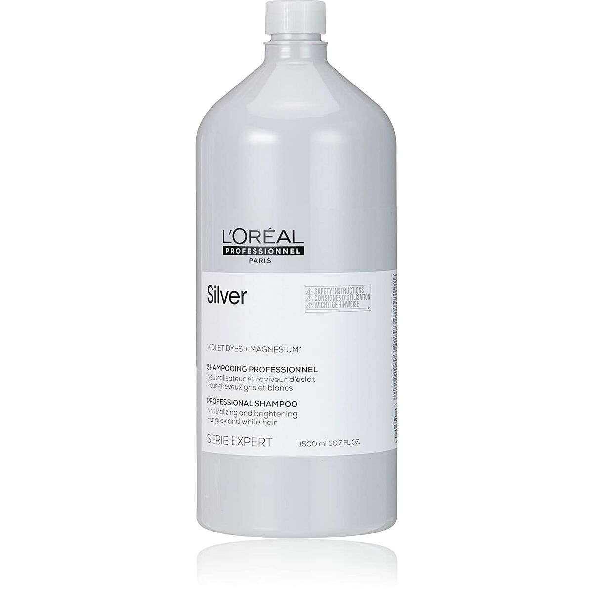 Colour Neutralising Shampoo L'Oreal Professionnel Paris White hair for Women shampoo bottle