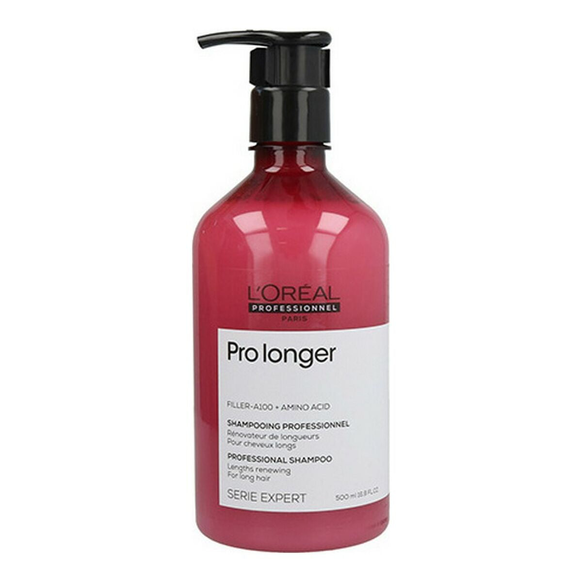 Restorative Shampoo L'Oreal Professionnel Paris Pro Longer 500 ml Amino Acid for Women shampoo bottle