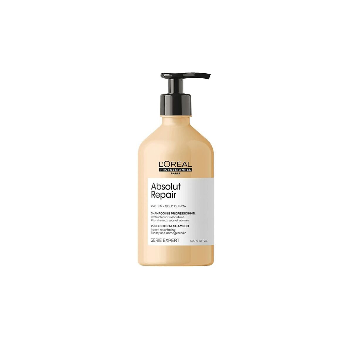 Shampoo L'Oreal Professionnel Paris ABSOLUT REPAIR 500 ml for Women shampoo bottle