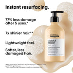Shampoo L'Oreal Professionnel Paris ABSOLUT REPAIR 500 ml for Women shampoo bottle