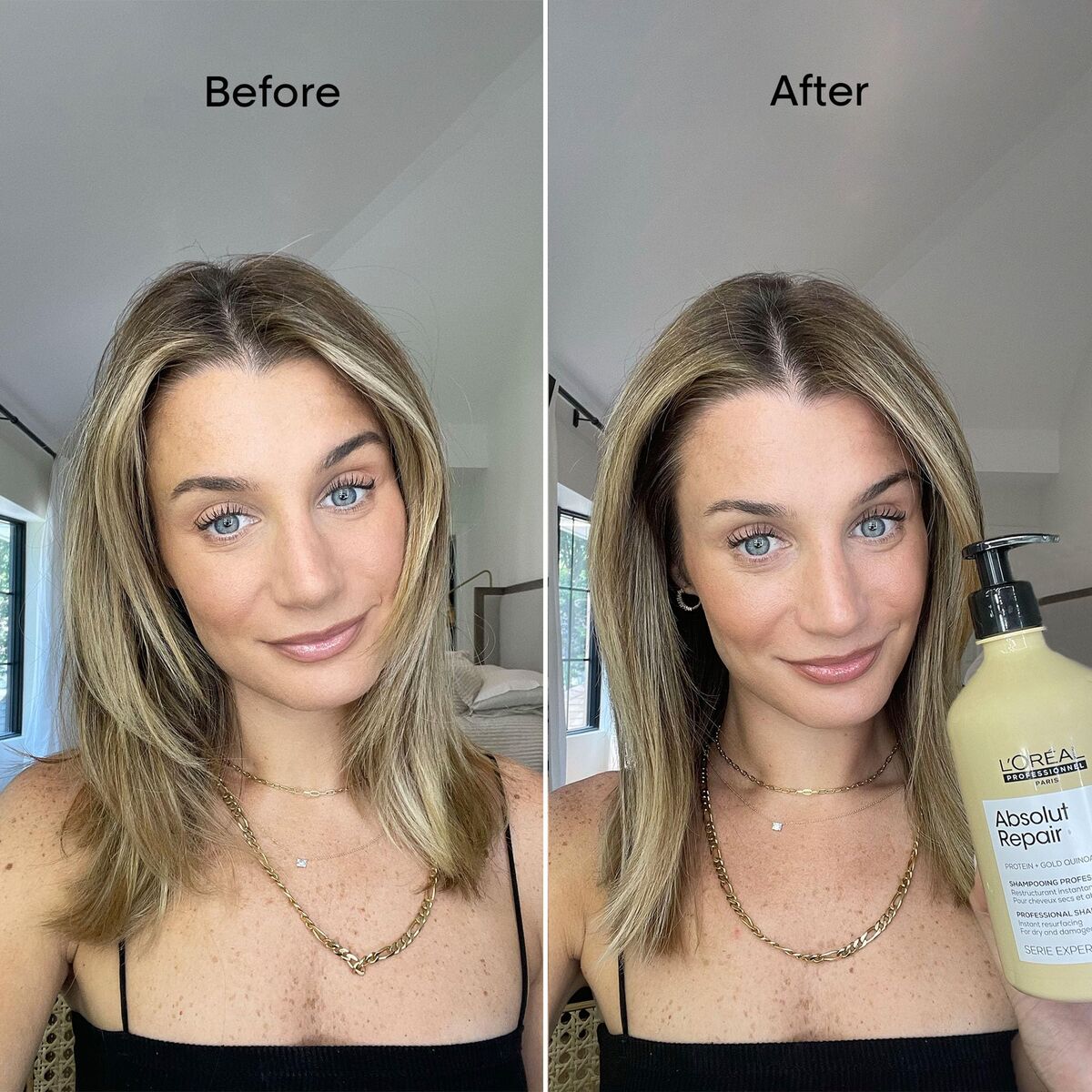 Shampoo L'Oreal Professionnel Paris ABSOLUT REPAIR 500 ml for Women shampoo bottle