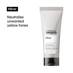 Colour Neutralising Conditioner L'Oreal Professionnel Paris SILVER 200 ml conditioner bottle