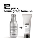 Colour Neutralising Conditioner L'Oreal Professionnel Paris SILVER 200 ml conditioner bottle