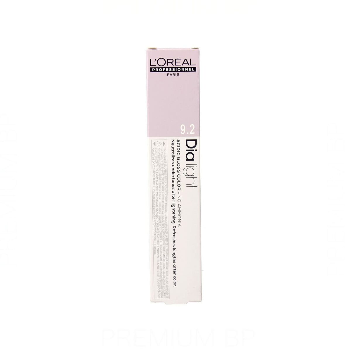 Permanent Colour Creme L'Oreal Professionnel Paris Dia Light Nº 9.2 Ammonia-free 50 ml for Women skincare packaging