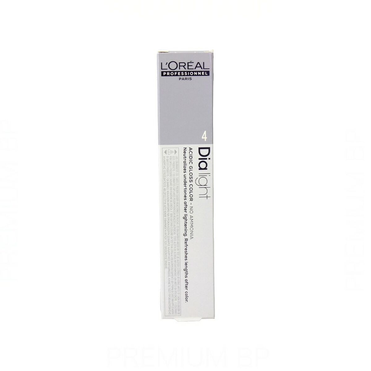 Permanent Dye L'Oreal Professionnel Paris Dia Light Nº 4 Ammonia-free (50 ml) for Women product packaging