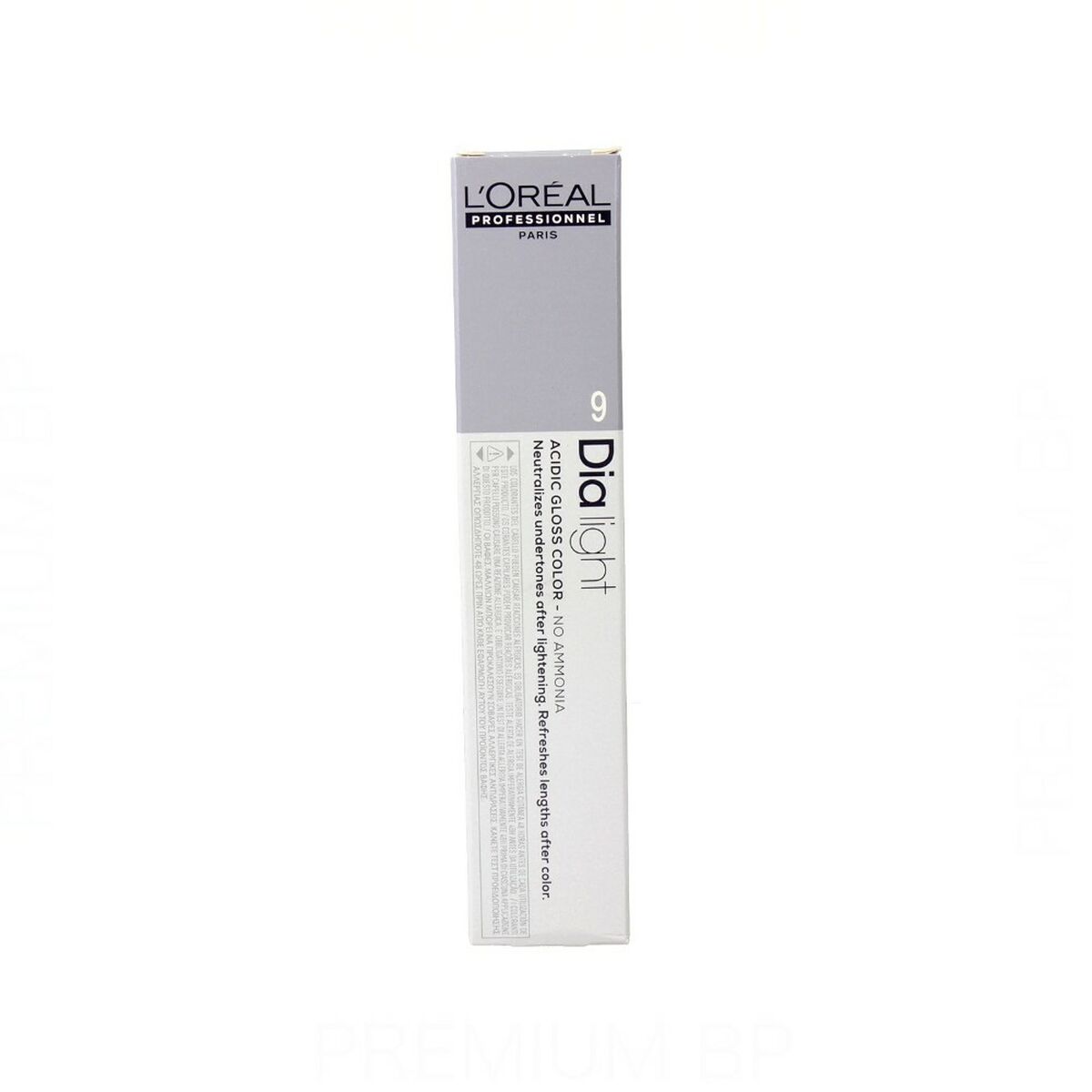 Permanent Dye L'Oreal Professionnel Paris Dia Light Nº 9,50 Ammonia-free (50 ml) for Women product packaging