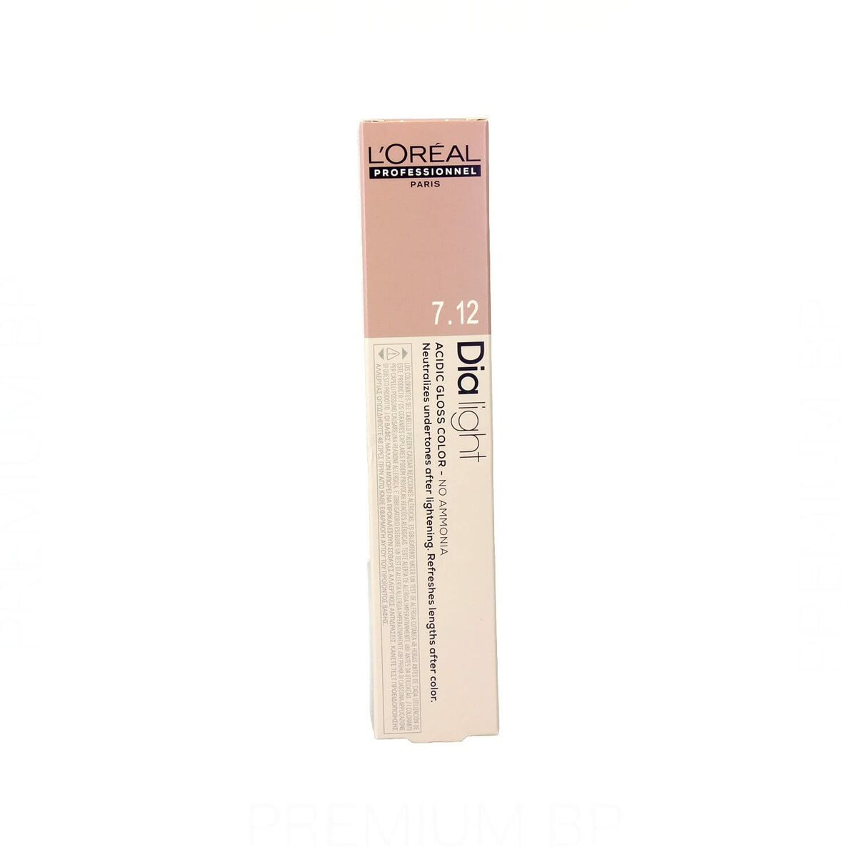 Styling Cream L'Oreal Professionnel Paris N.º 7,12 Ammonia-free (50 ml) for Women skincare packaging