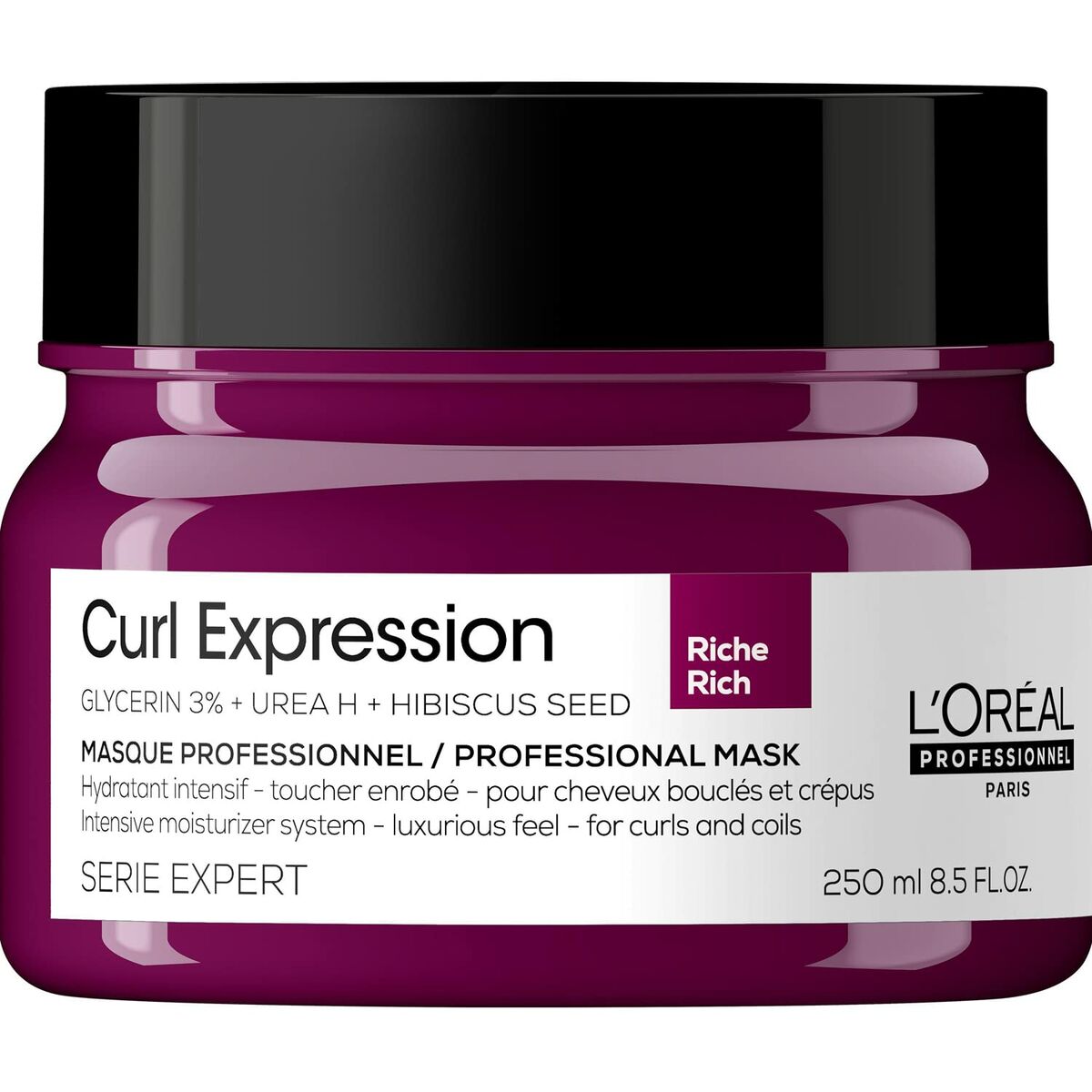 Hydrating Mask L'Oreal Professionnel Paris Curl Expression Curly Hair (250 ml) hair mask packaging