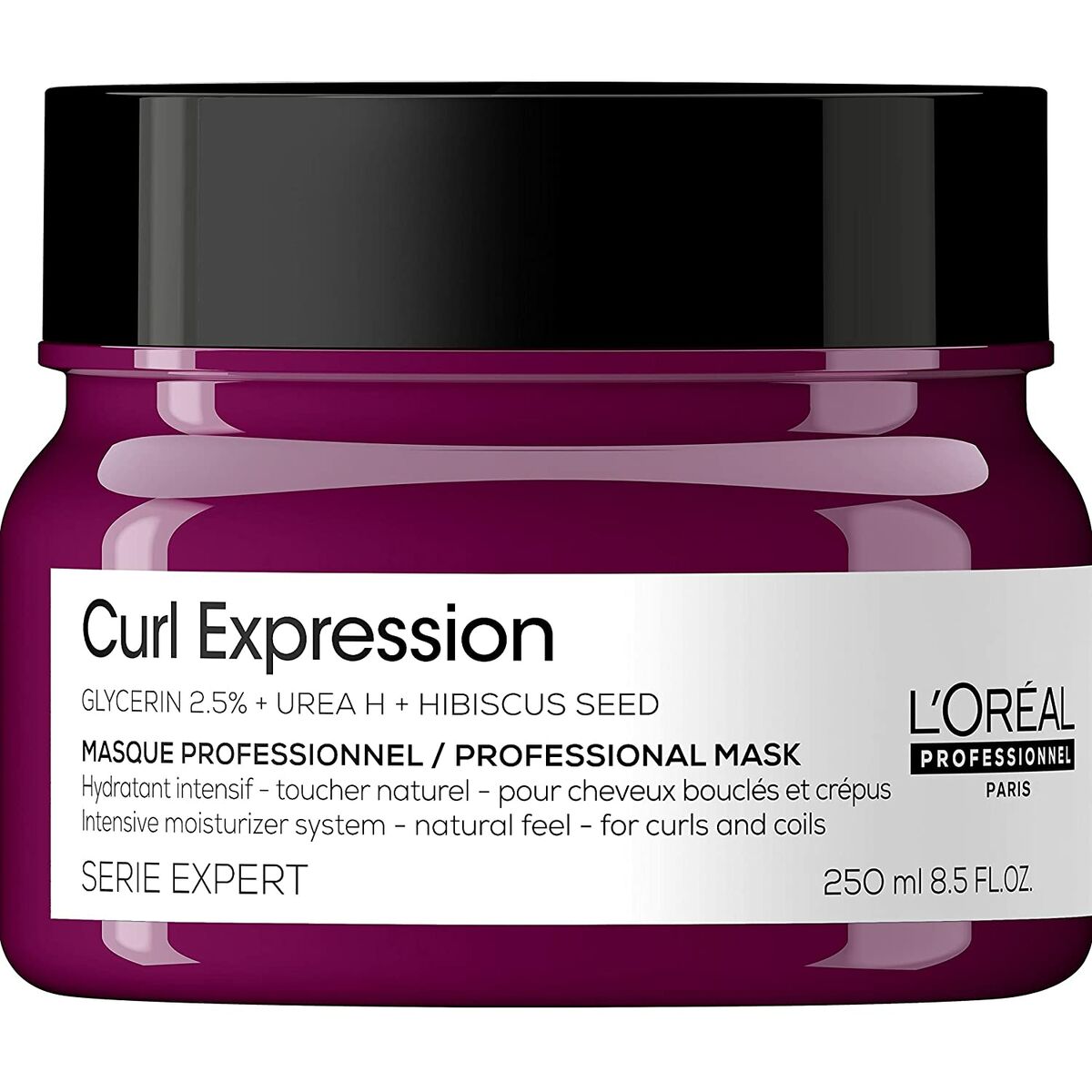 Hydrating Mask L'Oreal Professionnel Paris Curl Expression 250 ml for Women mask packaging