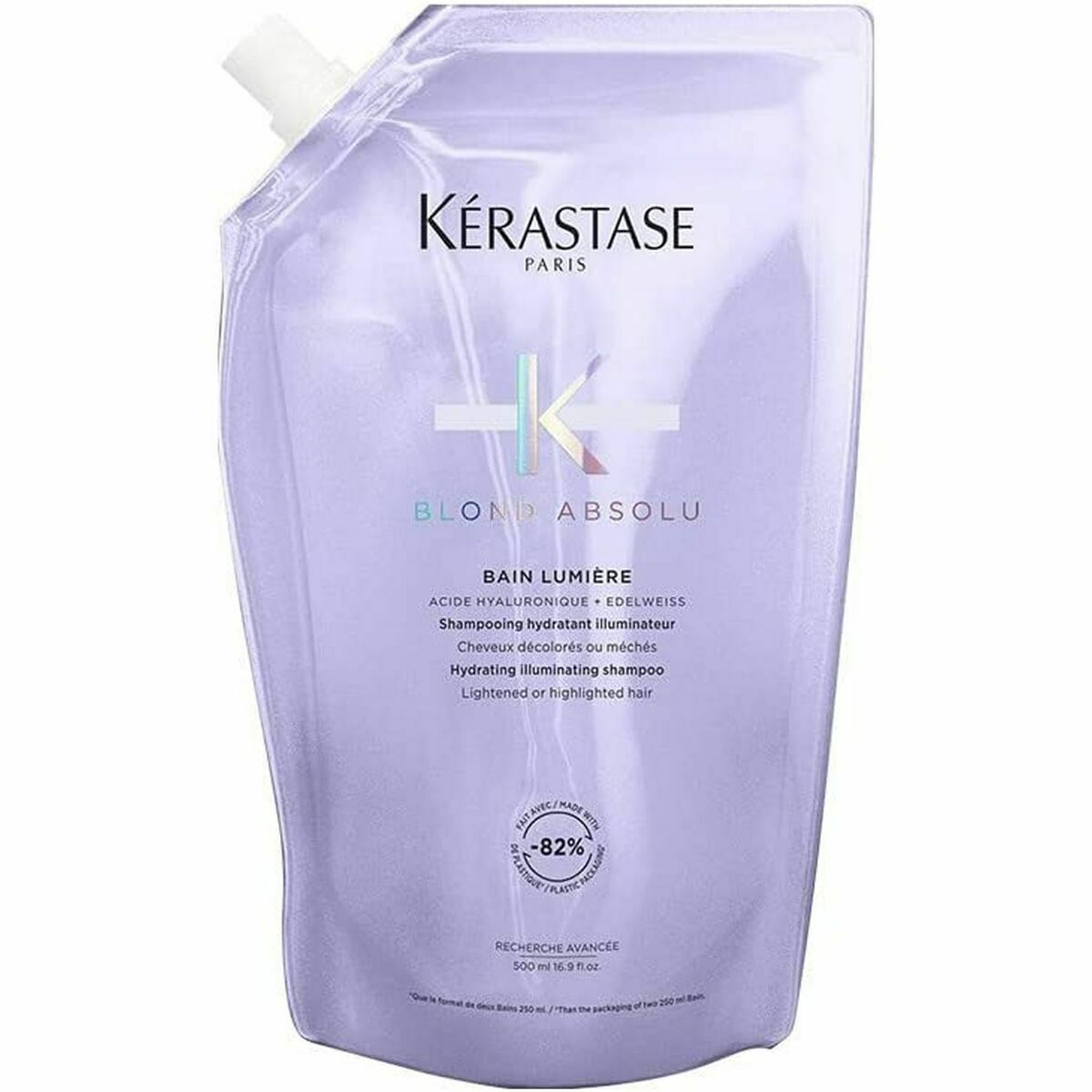 Shampoo Kerastase Blond Absolu 500 ml for Women shampoo bottle