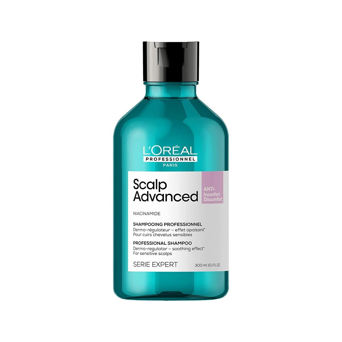 Dermo-protective Shampoo L'Oreal Professionnel Paris Scalp Advanced 300 ml Sensitive scalp shampoo bottle
