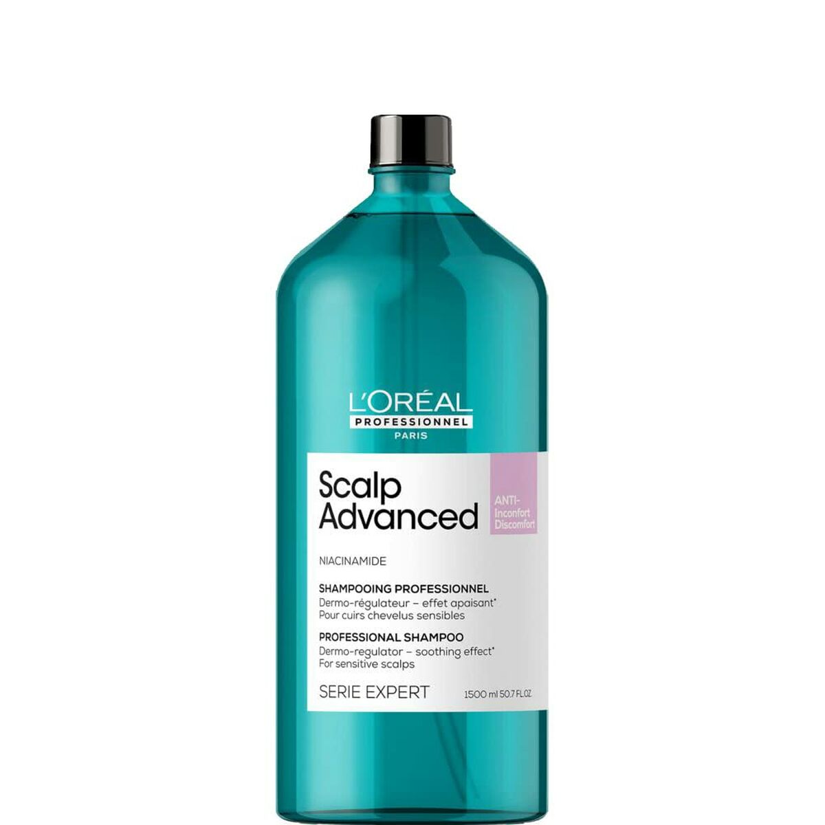 Dermo-protective Shampoo L'Oreal Professionnel Paris Scalp Advanced 1,5 L Sensitive scalp 1.5 L shampoo bottle