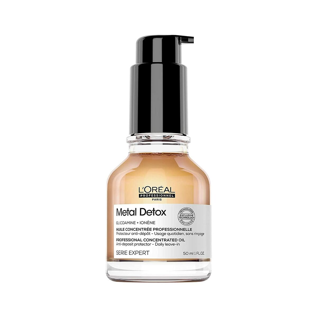 Hair Protecting Oil L'Oreal Professionnel Paris Metal Detox 50 ml Anti-Breakage product packaging