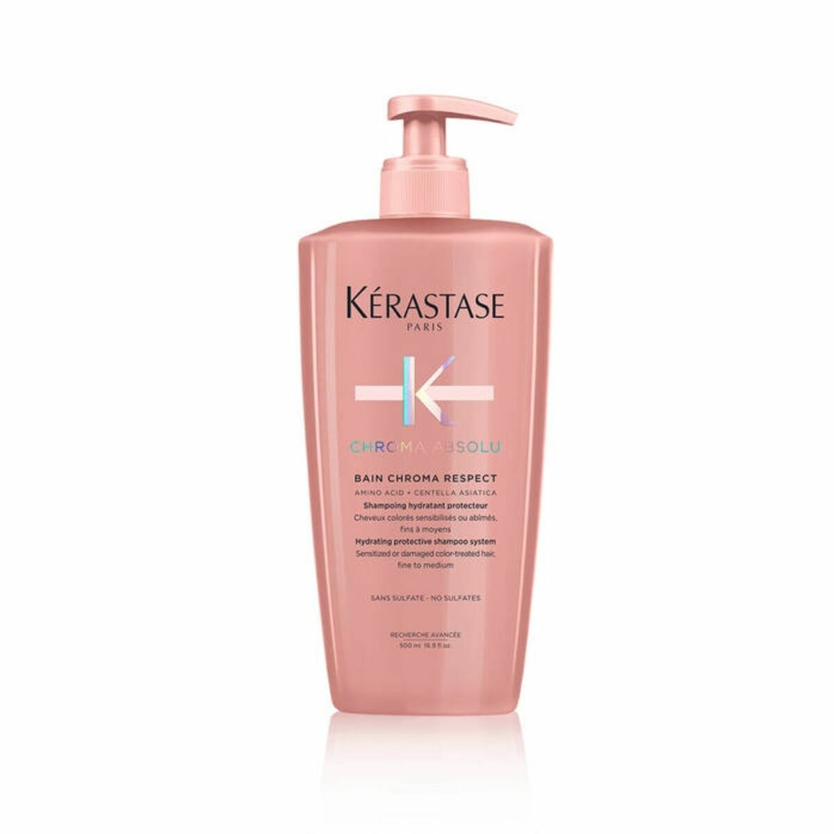 Shampoo Kerastase Chroma Absolu 500 ml for Women shampoo bottle