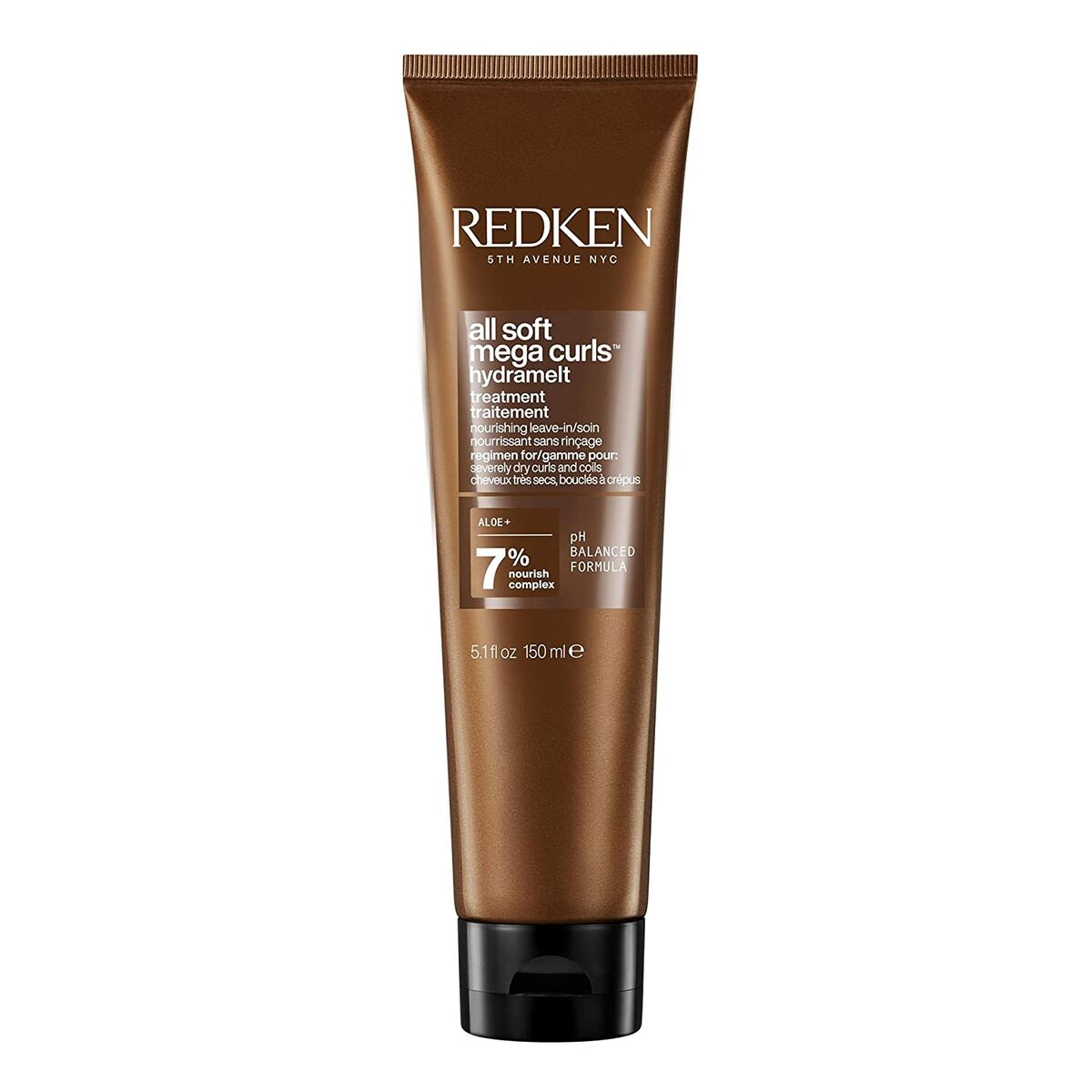 Hair Mask without Clarifier Redken All Soft Mega Curls 150 ml Gel Curly hair hair mask packaging