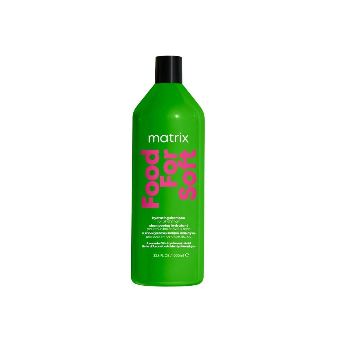 Moisturizing Shampoo Matrix Food For Soft Hydrating Shampoo 1 L shampoo bottle