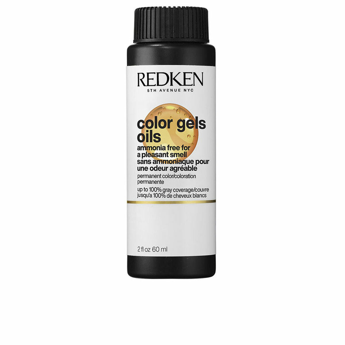 Permanent Colour Redken COLOR GEL OILS Nº 6N-6.0 Nº 6n-6.0 60 Ml X (3 Units) skincare packaging