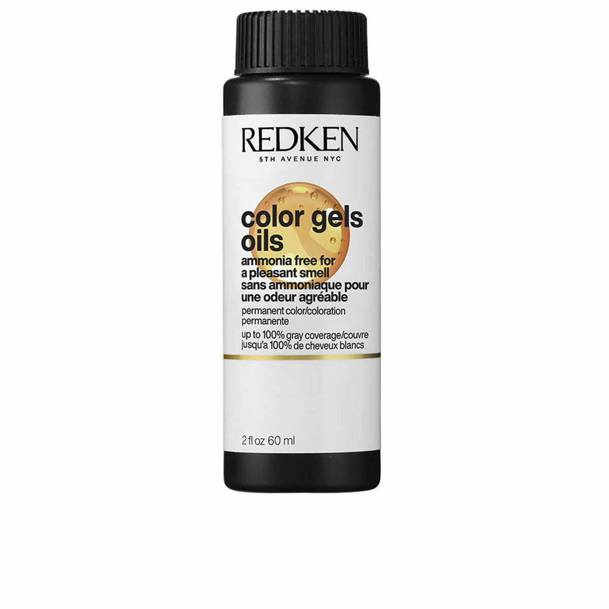 Permanent Colour Redken COLOR GEL OILS Nº 8GI-8.31 Nº 8gi-8.31 60 Ml X (3 Units) skincare packaging