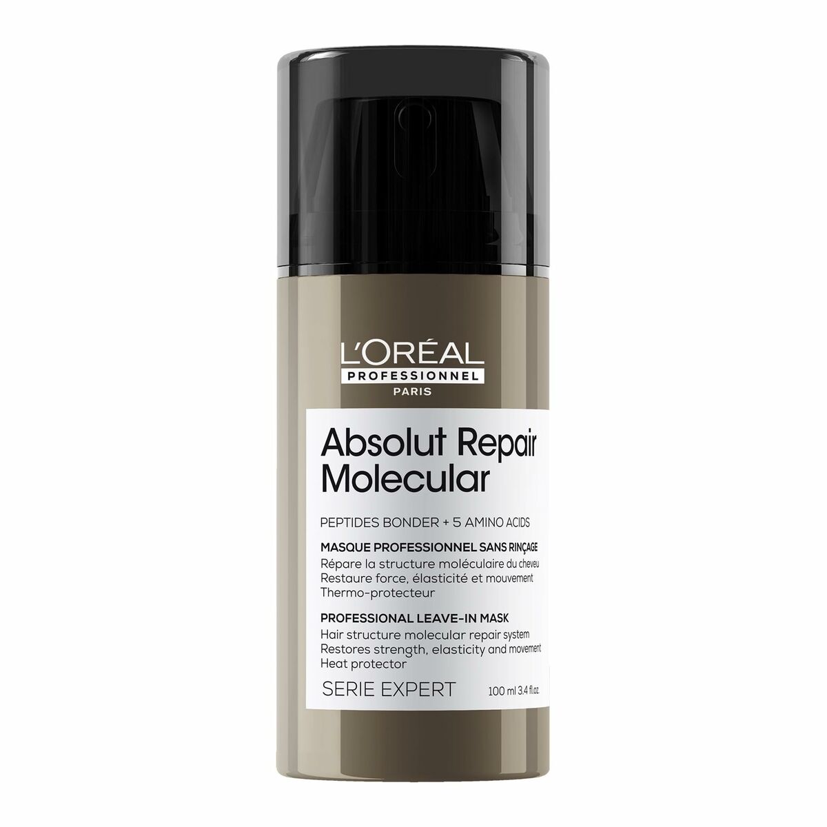 Hair Mask without Clarifier L'Oreal Professionnel Paris Absolut Repair Molecular 100 ml Repair Complex hair mask packaging