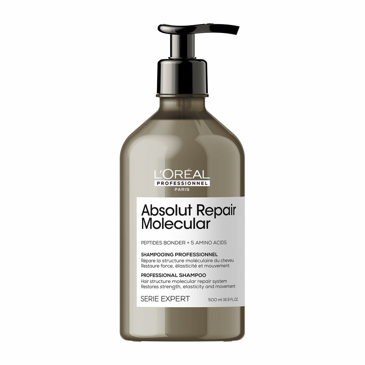 Restorative Shampoo L'Oreal Professionnel Paris Absolut Repair Molecular 500 ml for Women shampoo bottle