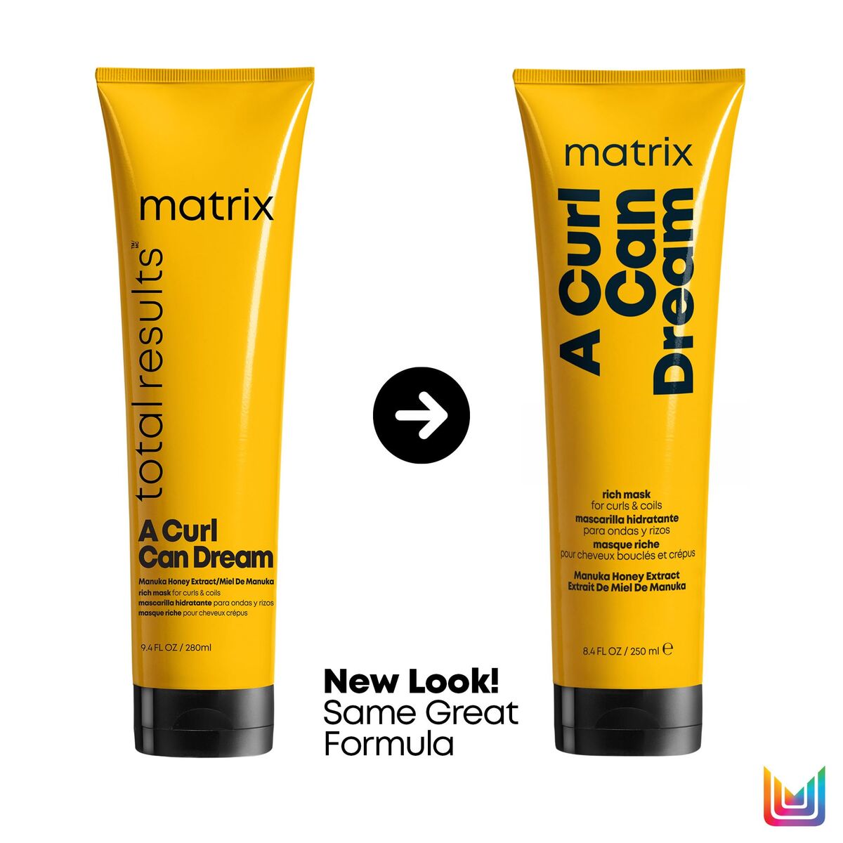 Hair Mask Matrix 250 ml hair mask packaging
