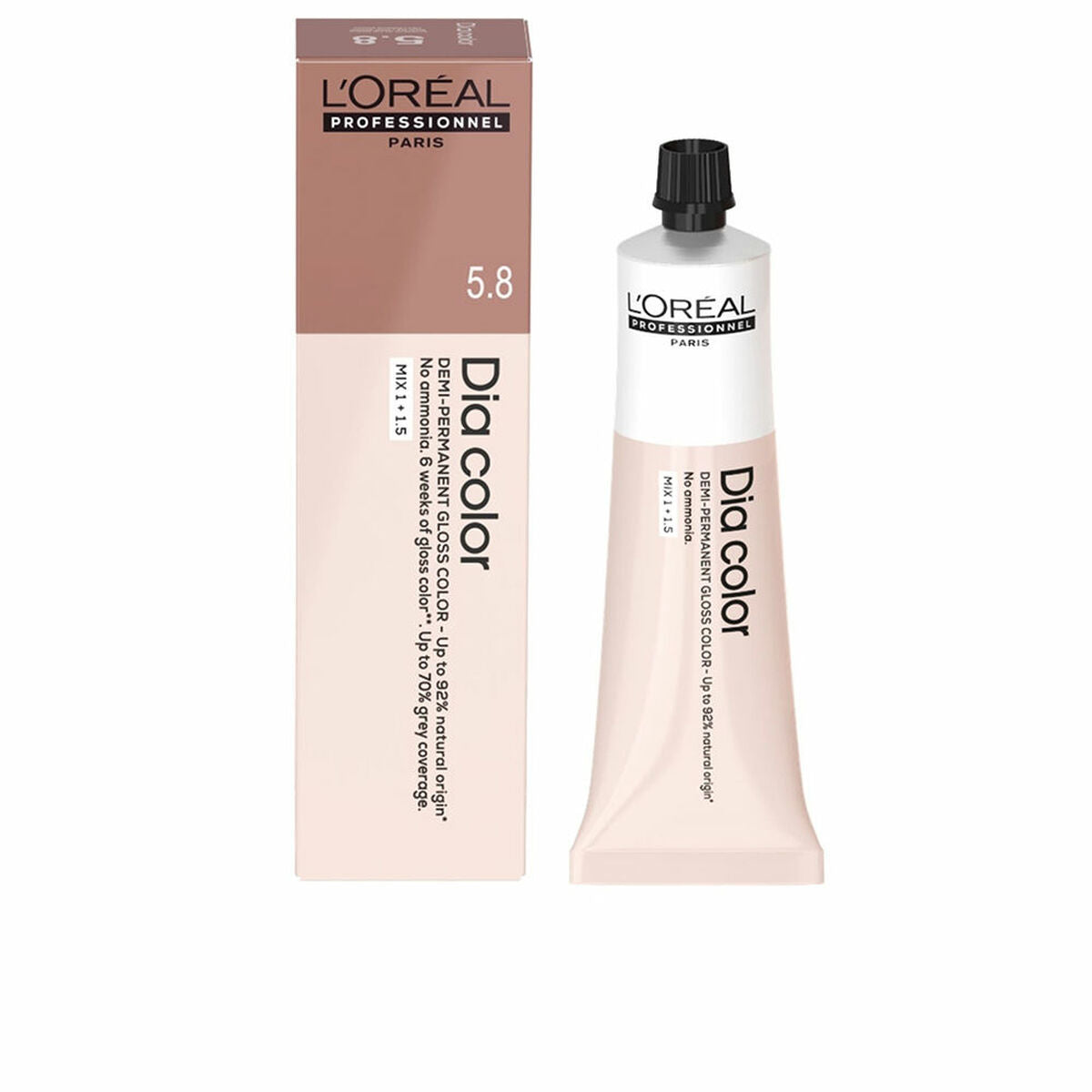 Semi-permanent Colourant L'Oreal Professionnel Paris DIA COLOR Nº 3 60 ml product packaging