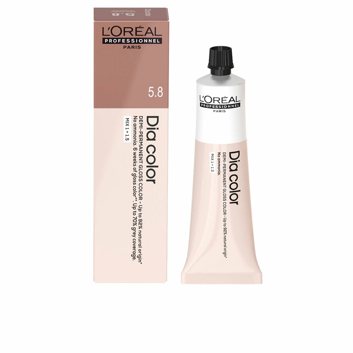 Semi-permanent Colourant L'Oreal Professionnel Paris DIA COLOR Nº 9 60 ml for Women product packaging
