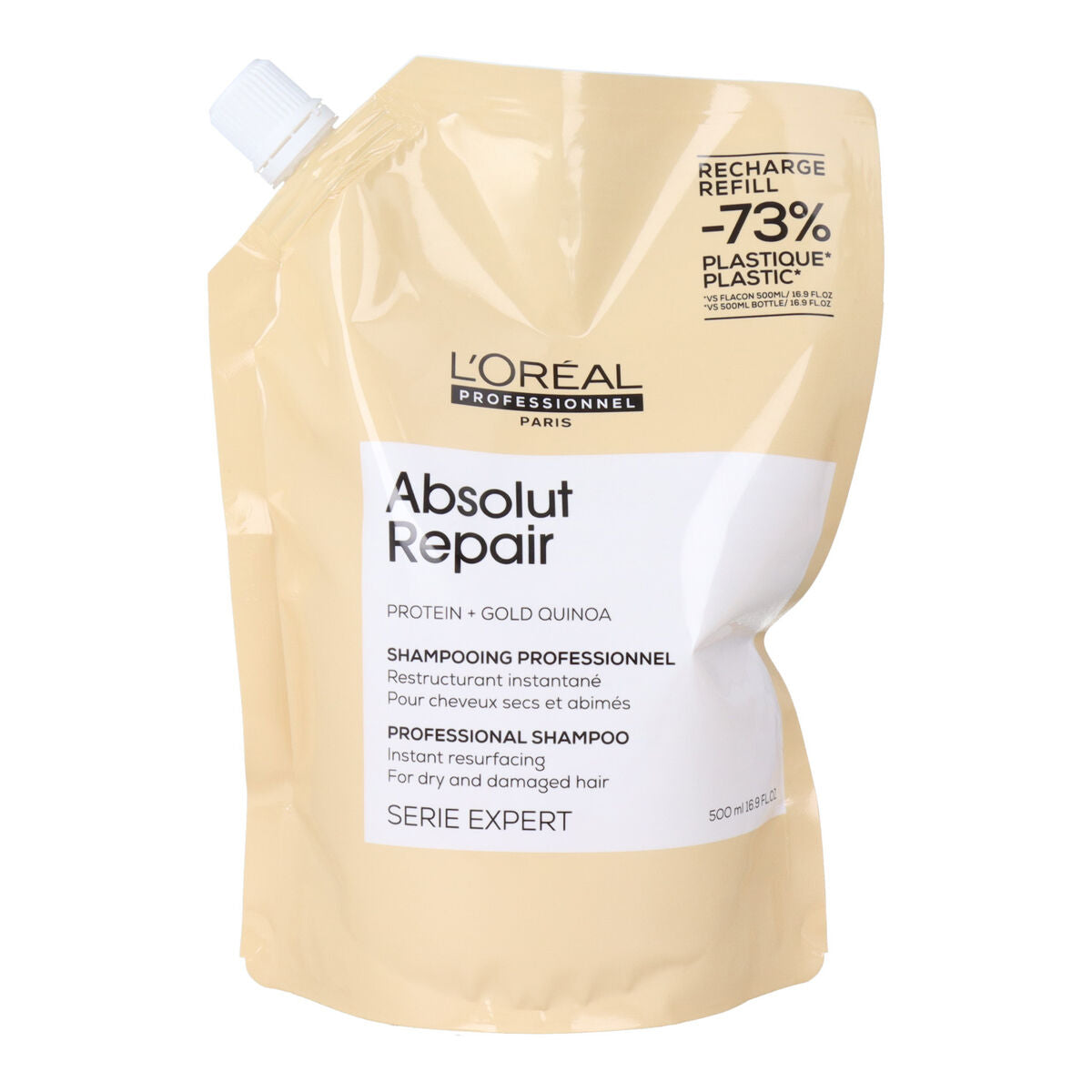 Shampoo L'Oreal Professionnel Paris ABSOLUT REPAIR 500 ml shampoo bottle