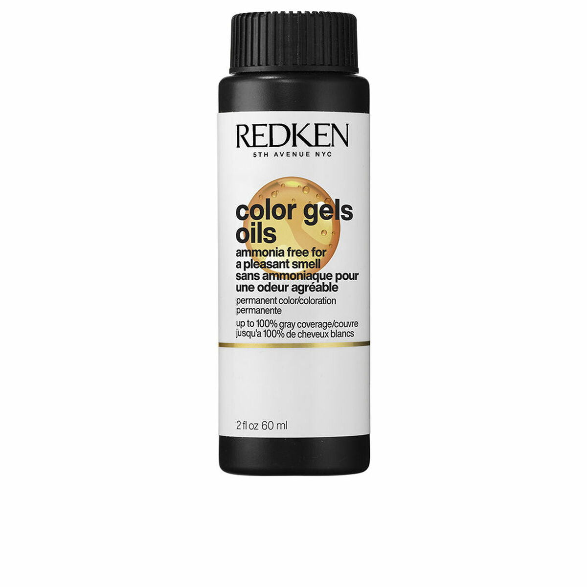 Permanent Colour Redken COLOR GEL OILS Nº 9NW - 9.03 3 X 60 ml skincare packaging