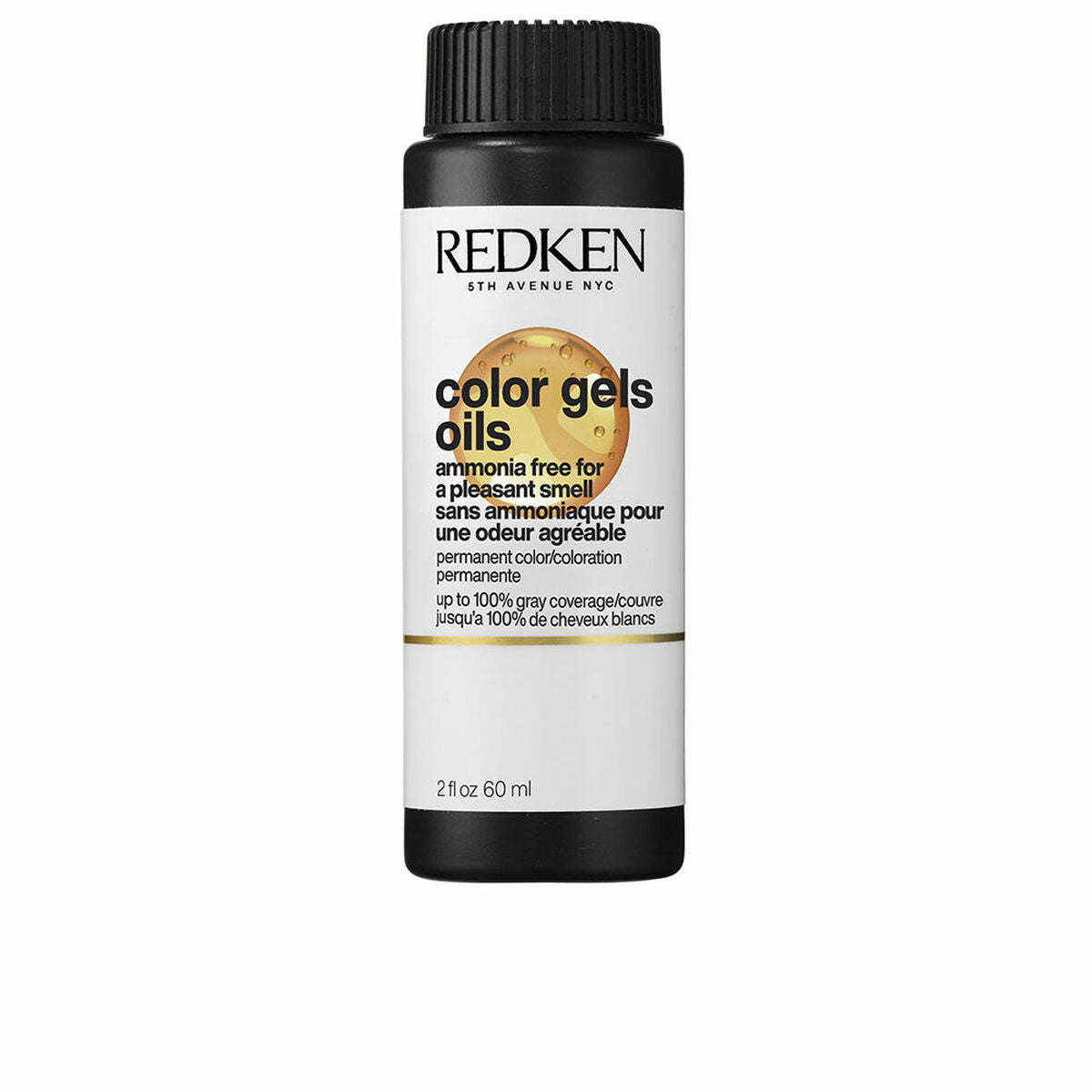 Permanent Colour Redken COLOR GEL OILS Nº 6WG -6.34 3 X 60 ml skincare packaging
