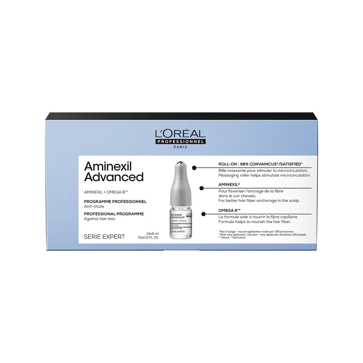 Anti-Hair Loss Ampoulles L'Oreal Professionnel Paris AMINEXIL ADVANCED product packaging