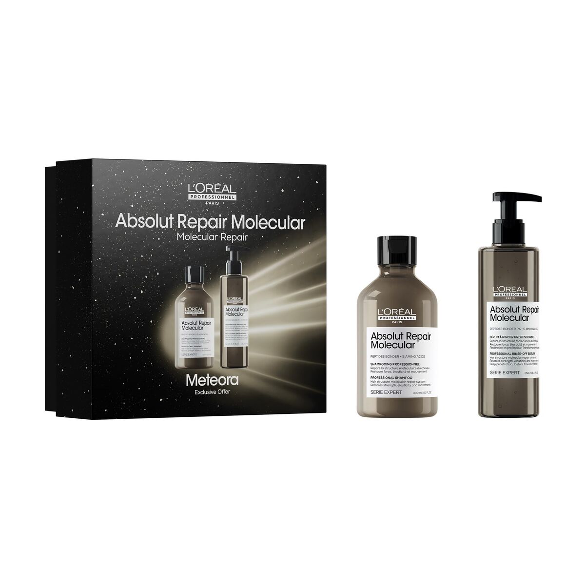 Hair Dressing Set L'Oreal Professionnel Paris ABSOLUT REPAIR MOLECULAR 2 Pieces product packaging
