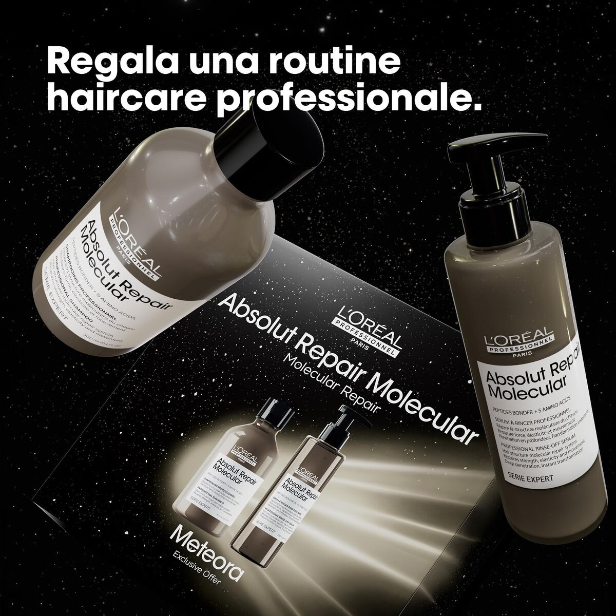 Hair Dressing Set L'Oreal Professionnel Paris ABSOLUT REPAIR MOLECULAR 2 Pieces product packaging