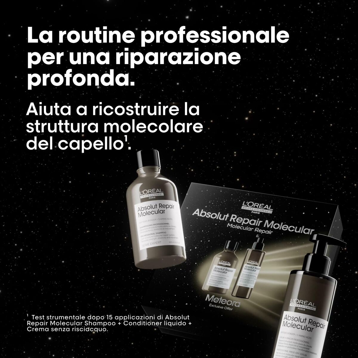 Hair Dressing Set L'Oreal Professionnel Paris ABSOLUT REPAIR MOLECULAR 2 Pieces product packaging