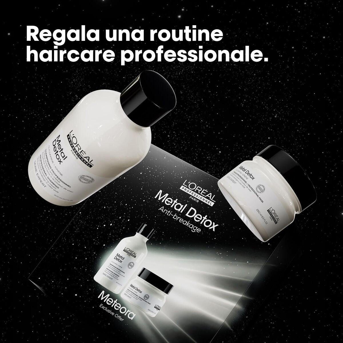 Hair Dressing Set L'Oreal Professionnel Paris METAL DETOX 2 Pieces product packaging