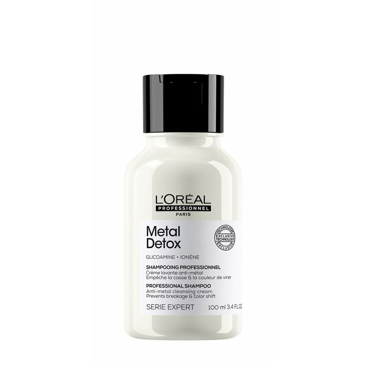 Restorative Shampoo L'Oreal Professionnel Paris METAL DETOX 100 ml shampoo bottle