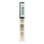 Nyx, Can't Stop Won't Stop, Vegan, Matte, Liquid Concealer, Light Ivory, 3.5 ml