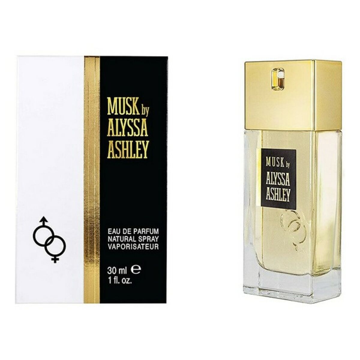 Women's Perfume Rose Musk Alyssa Ashley EDP bottle